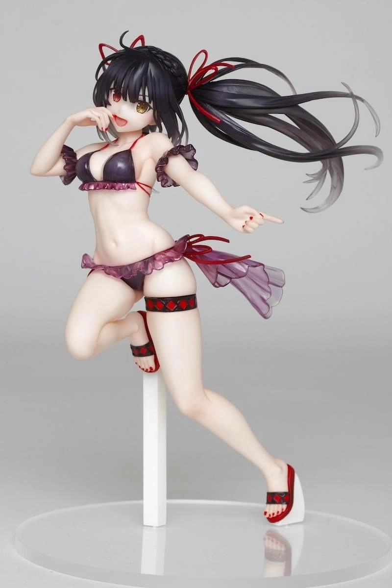 Bird Model Roman Figure "Date A Bullet" Coreful Figure Tokisaki Kurumi Swimsuit Ver.