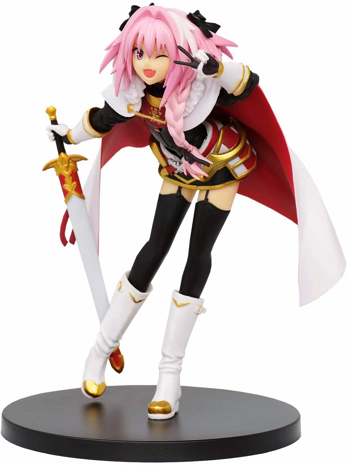 "Fate/Apocrypha" Black Rider Astolfo Bird Model Superhero Pose