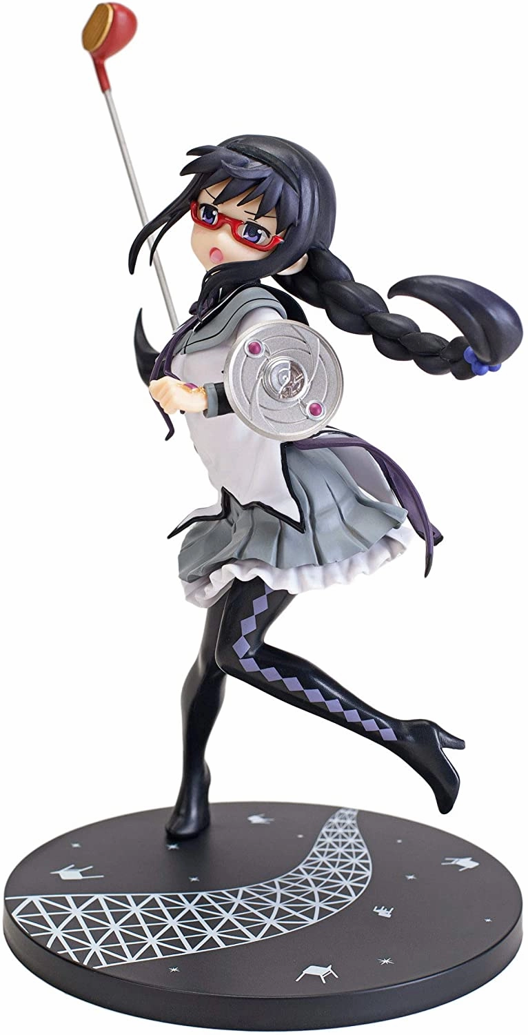 "Magical Girl Madoka??Magica" Magical Record Akemi Homura Glasses ver. Fantasy Quest Conservation Grade