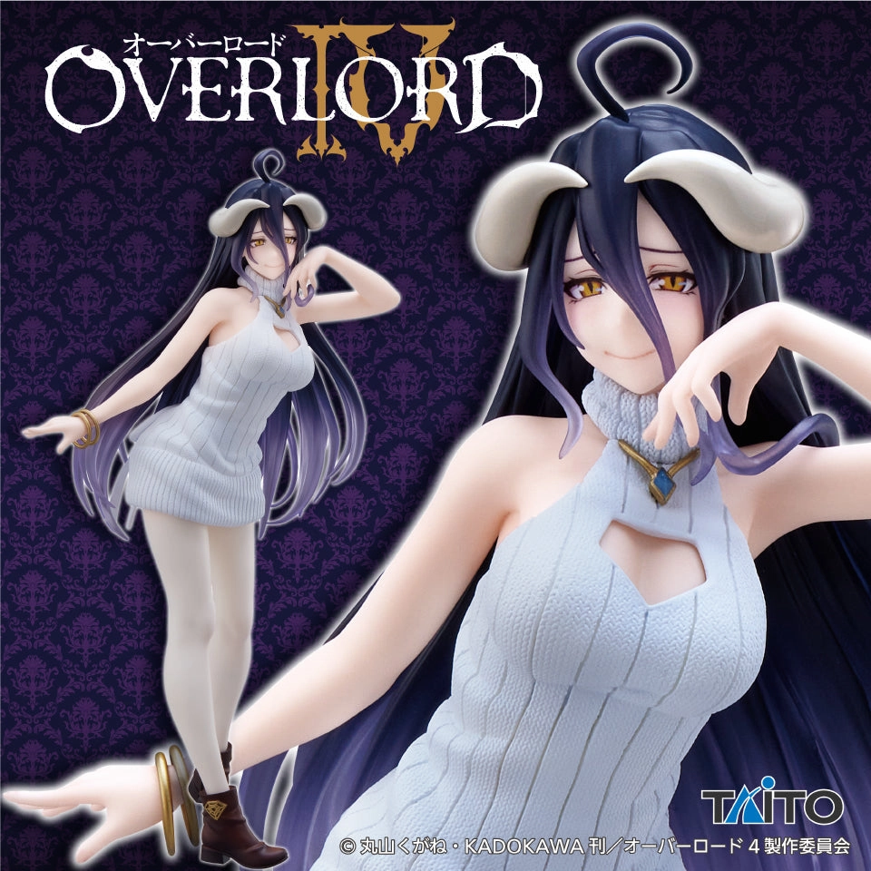 High Quality Global Shipping "Overlord ??" Coreful Figure Albedo Knit Dress. Ver
