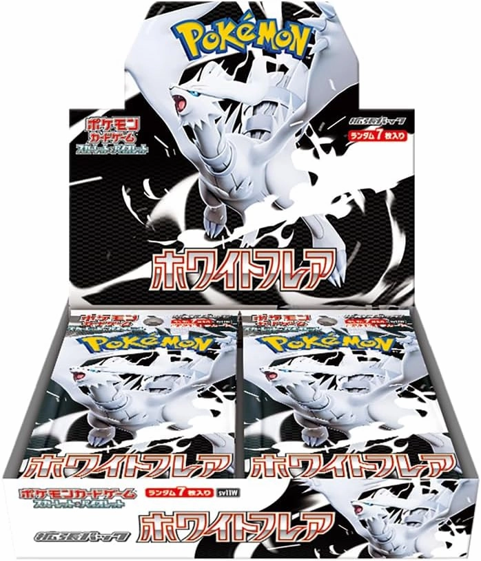 Mystery Find Series Limited Drop Series "Pokemon Card Game Scarlet & Violet" Expansion Pack White Flare