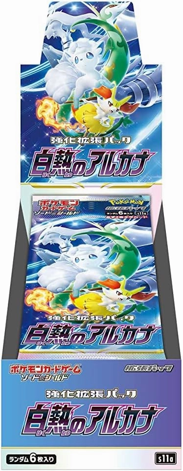 Random Character Grab "Pokemon Card Game Sword & Shield" Strengthening Expansion Pack Incandescent Arcana