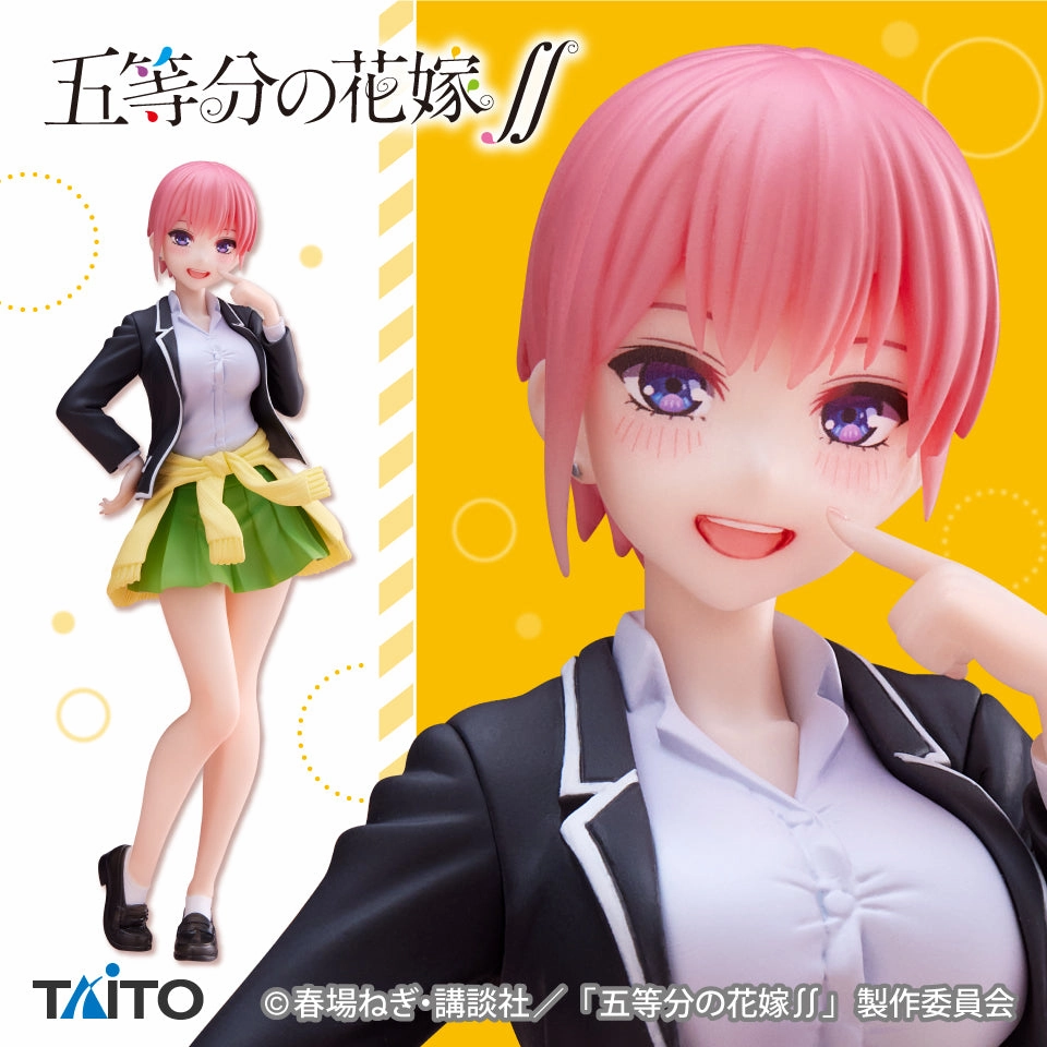 Mathematical Model Gaming Creation "The Quintessential Quintuplets" Coreful Figure Nakano Ichika Uniform Renewal Version