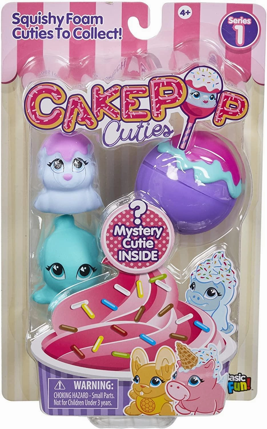 CakePop Cuties Squishy Toy Collectibles - Assortment Mythical Animal Wedding Topper