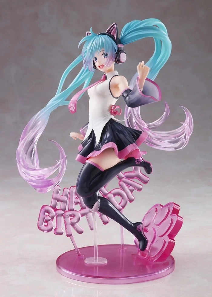 Hatsune Miku Birthday 2021 Artist Master Piece Figure Happy Cat ver. Limited Collection