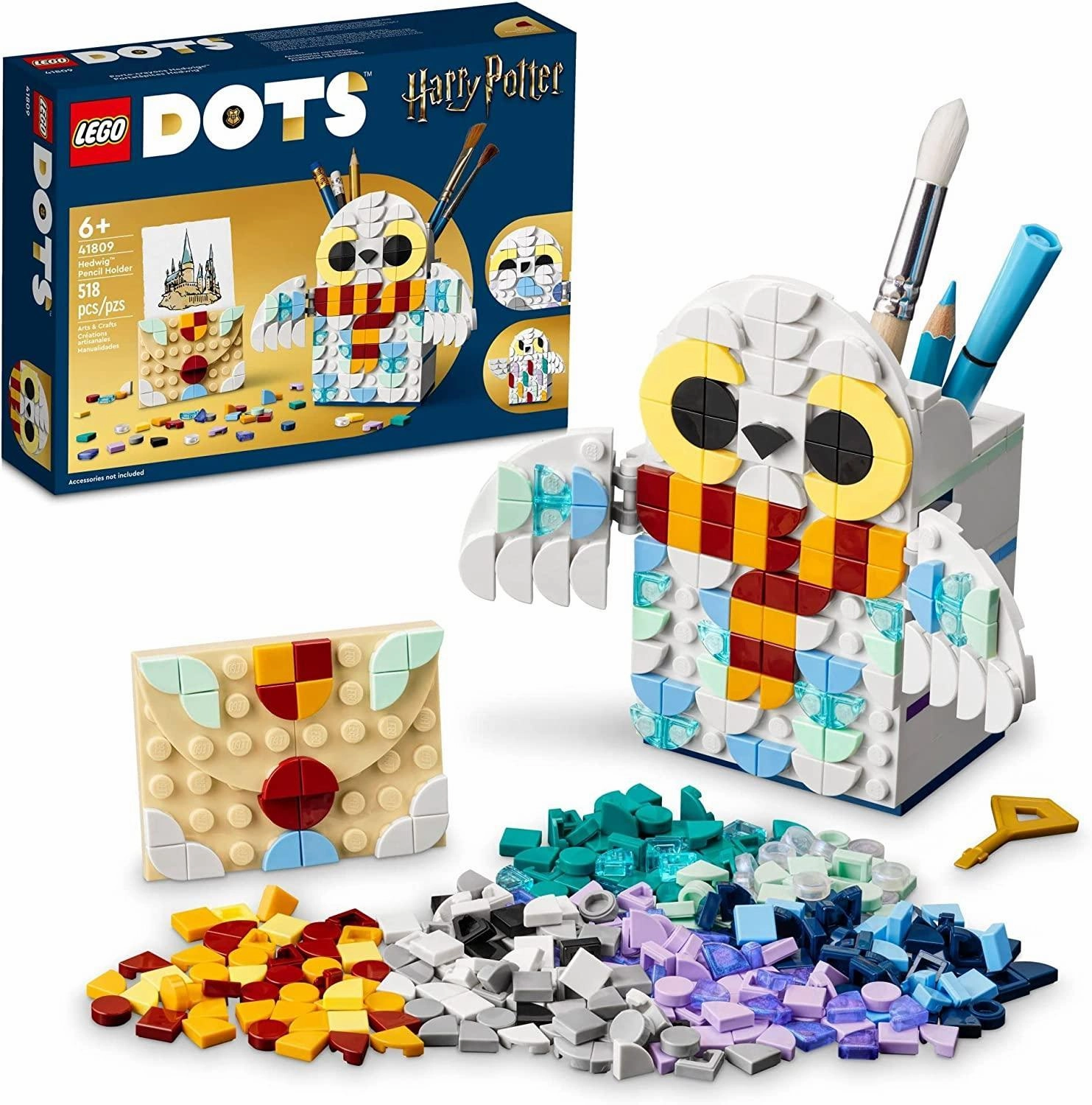 LEGO DOTS 41809 Harry Potter Hedwig Pencil Holder Set Collector's Market app connected