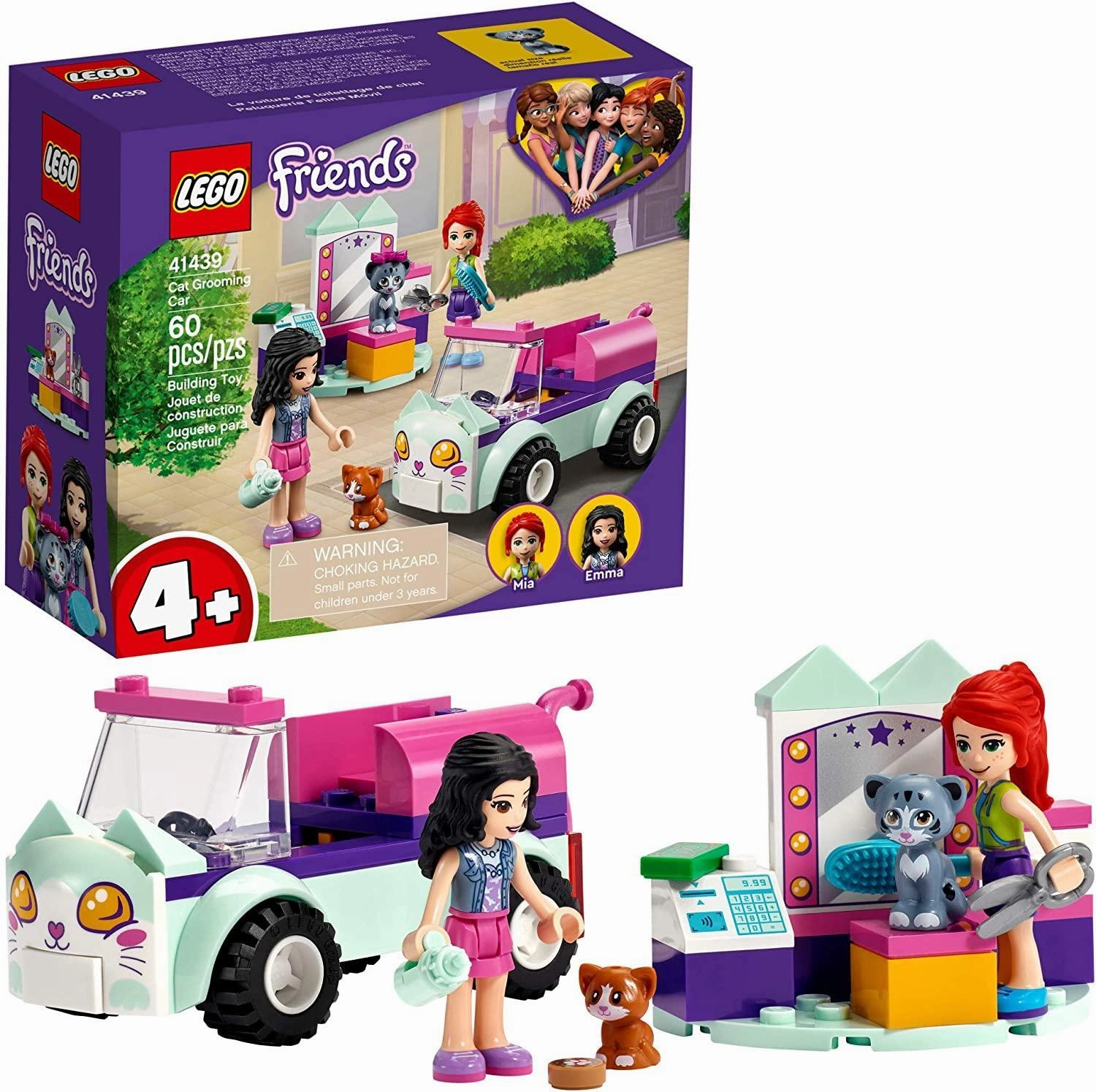 Battle Pose Wholesale Price LEGO Friends 41439 Cat Grooming Car
