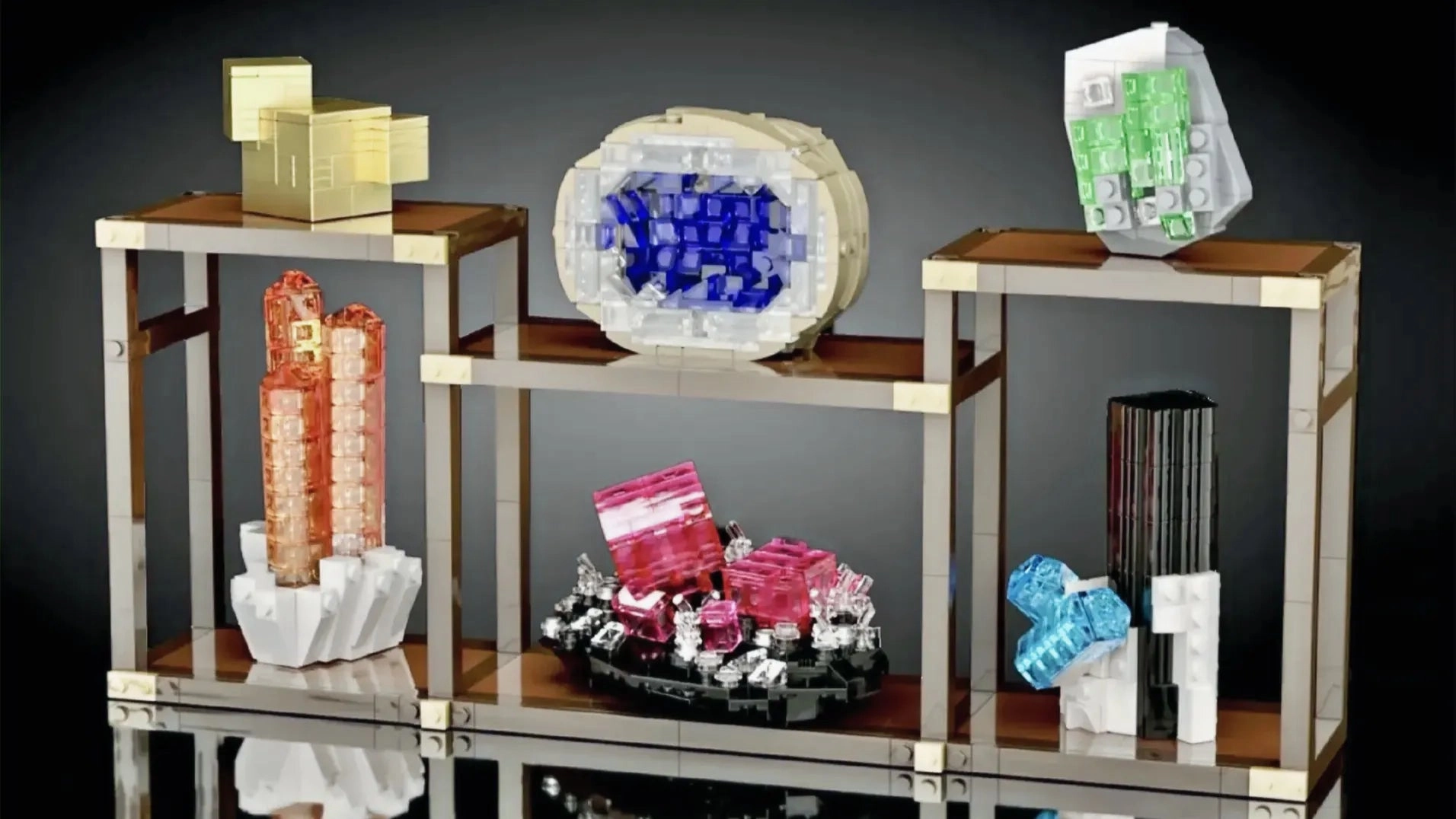 PVC Model LEGO IDEAS 21362 Minerals Display