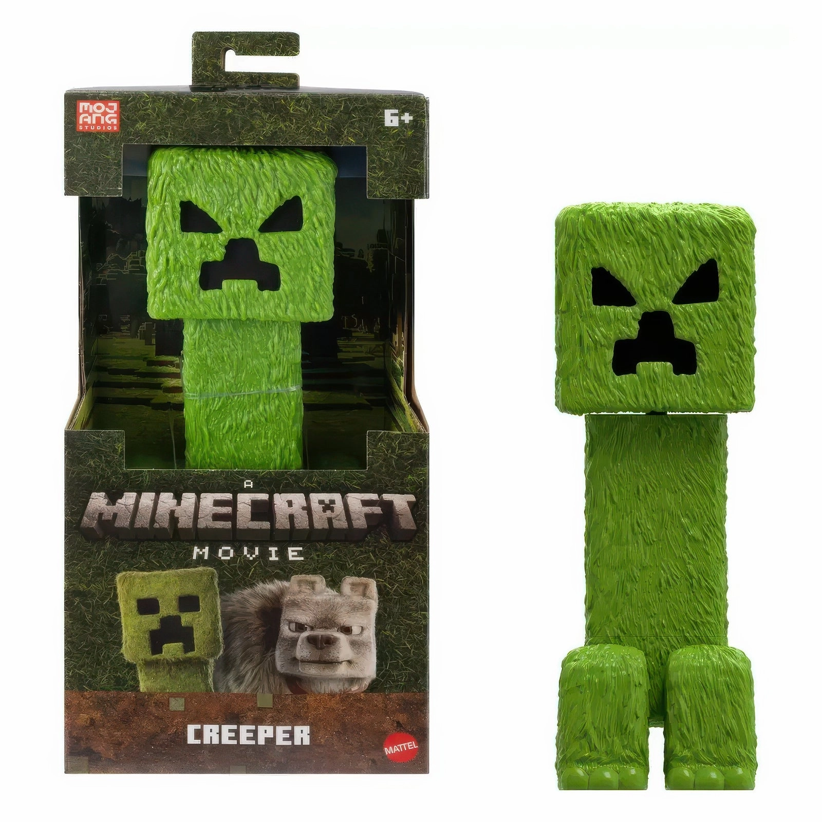 Minecraft Movie Large-Scale Action Figure - Creeper Battle Reenactment