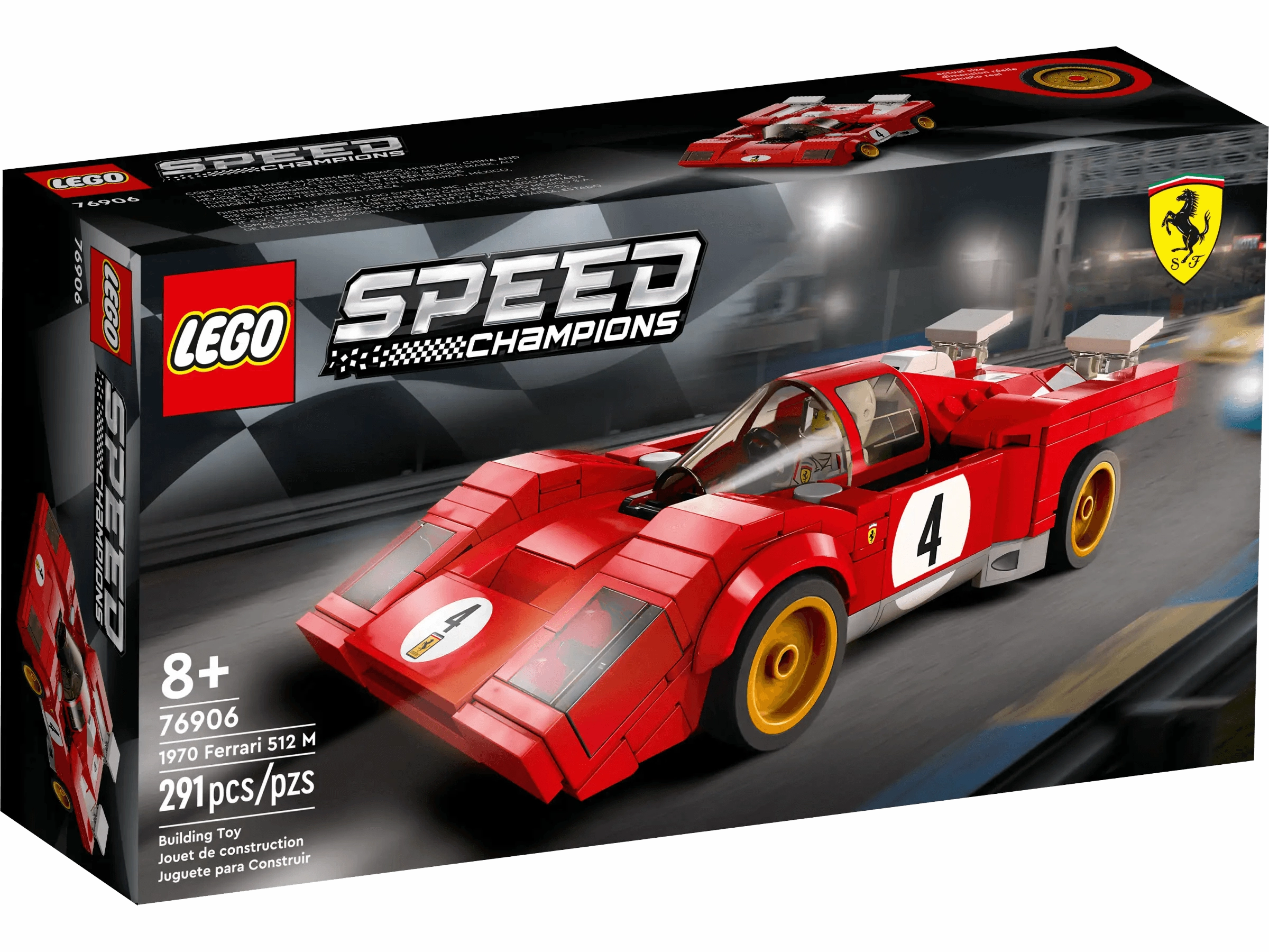 LEGO 76906 Speed Champions 1970 Ferrari 512 M Veteran Designer