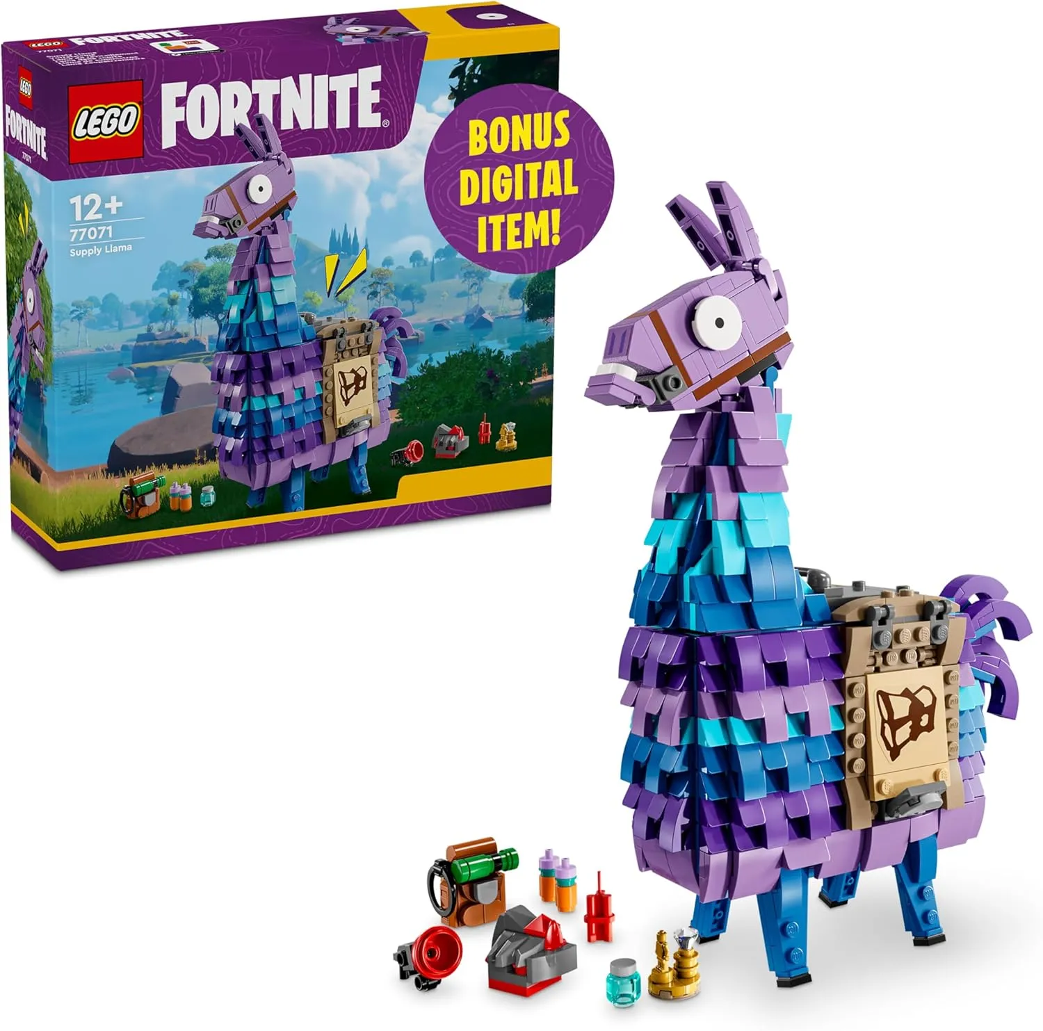 Frightening Figures Mystical Supplies Lego 77071 - Fortnite Supply Llama