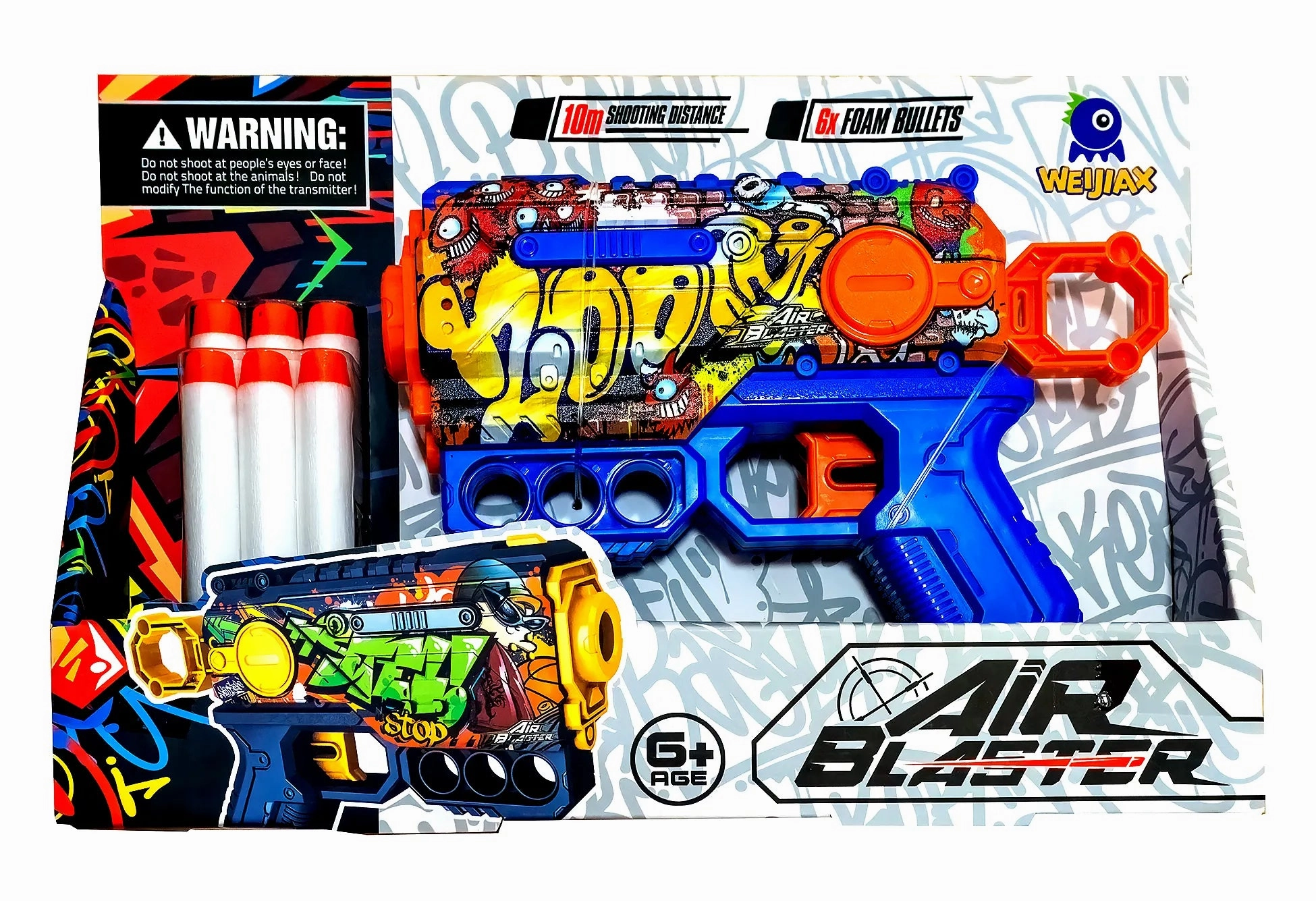 Fantastic Displays Air Blaster Manual Soft Bullet Toy Gun
