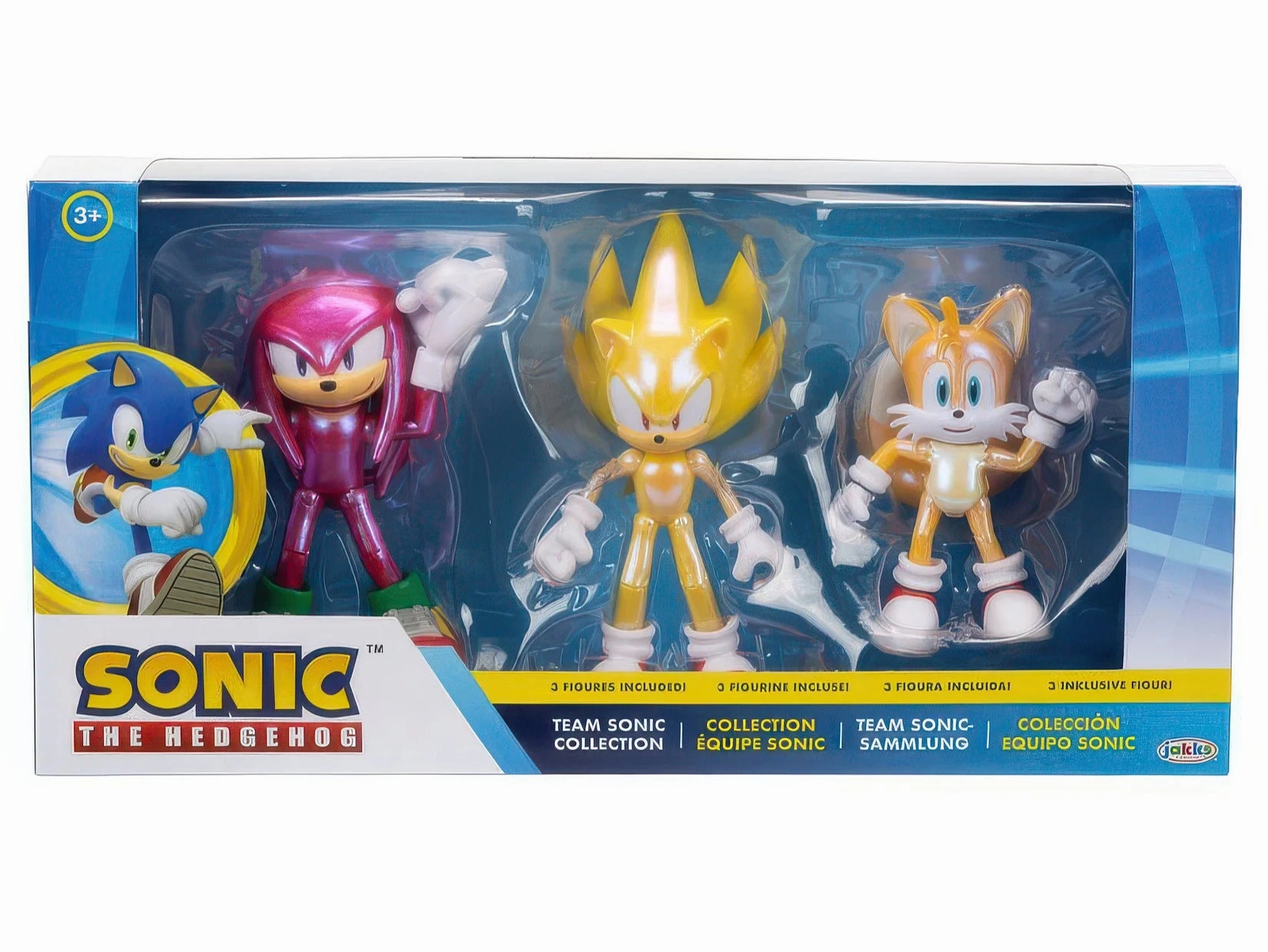 Sonic the Hedgehog Ultimate Team Up Pack 3 Figures 10cm Display Replica