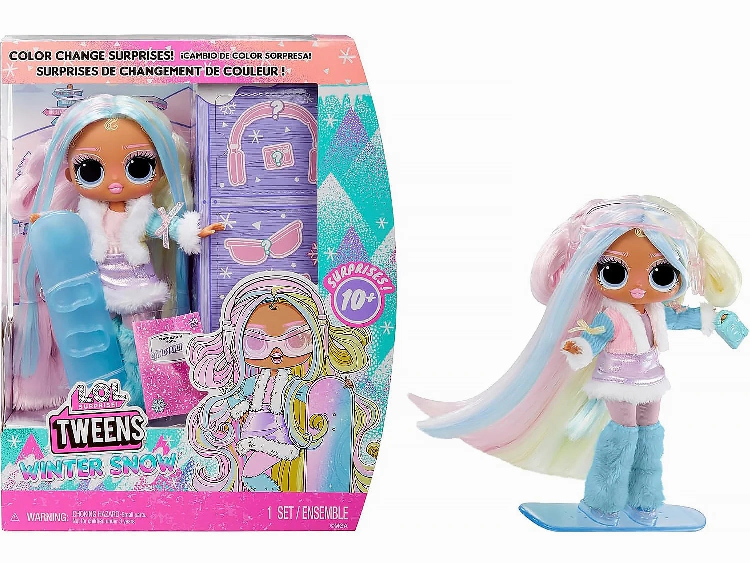 L.O.L. Surprise! Winter Snow Doll Candylicious Detailed Replica PVC Model