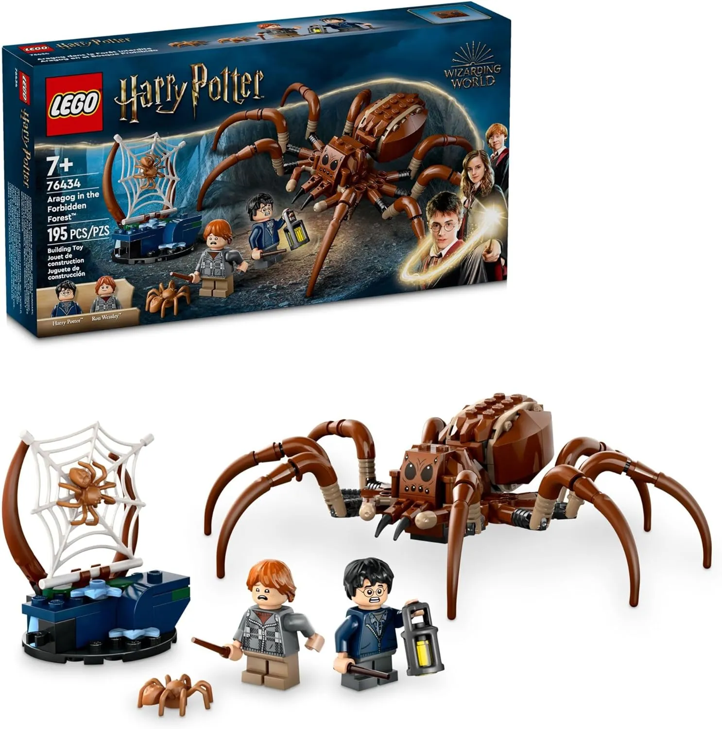 Wicked Props Mysterious Supplies Lego 76434 - Harry Potter Aragog in the Forbidden Forest