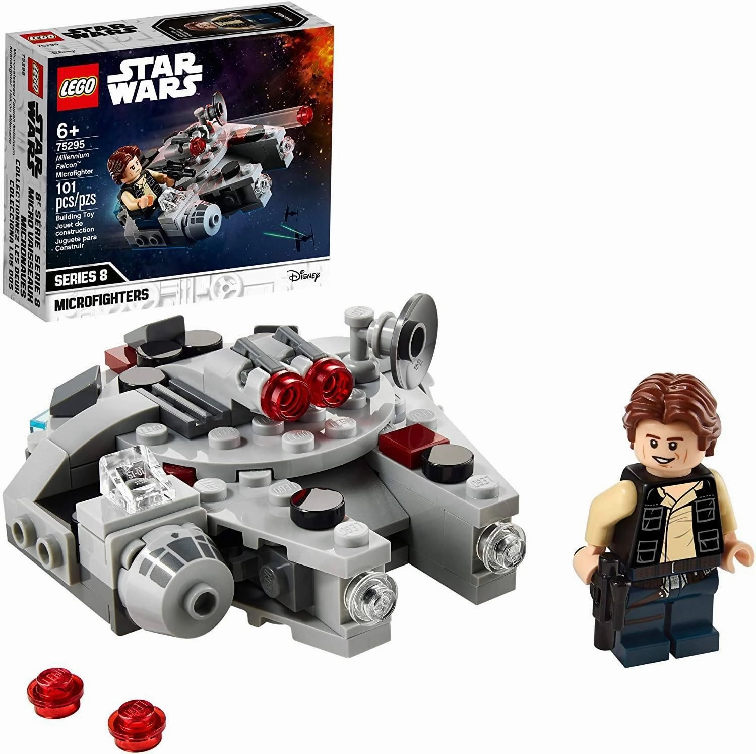 Battle Model Whole Series LEGO STAR WARS 75295 Star Wars Millennium Falcon Microfighter Toy