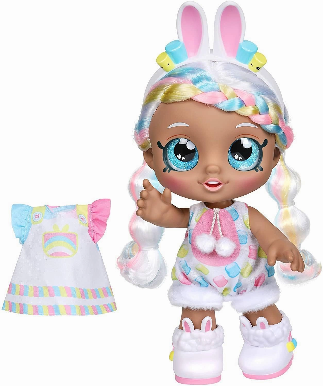 Blockbuster Film Kindi Kids Marsha Mello Bunny Dress Up Friends 25cm Toddler Doll