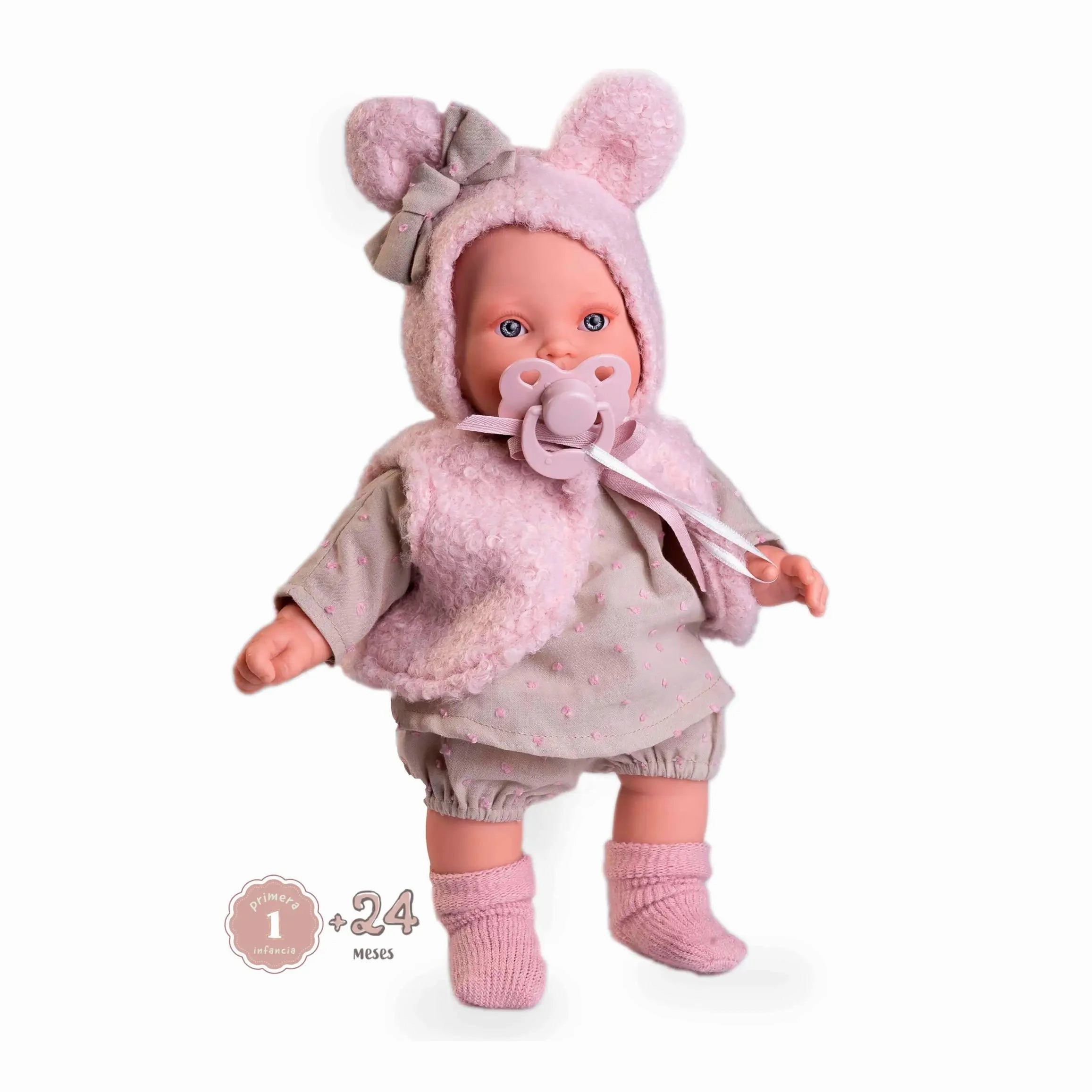 Historic Figure Antonio Juan 11320 Kika Lagrimitas Doll 27cm with Ear Vest