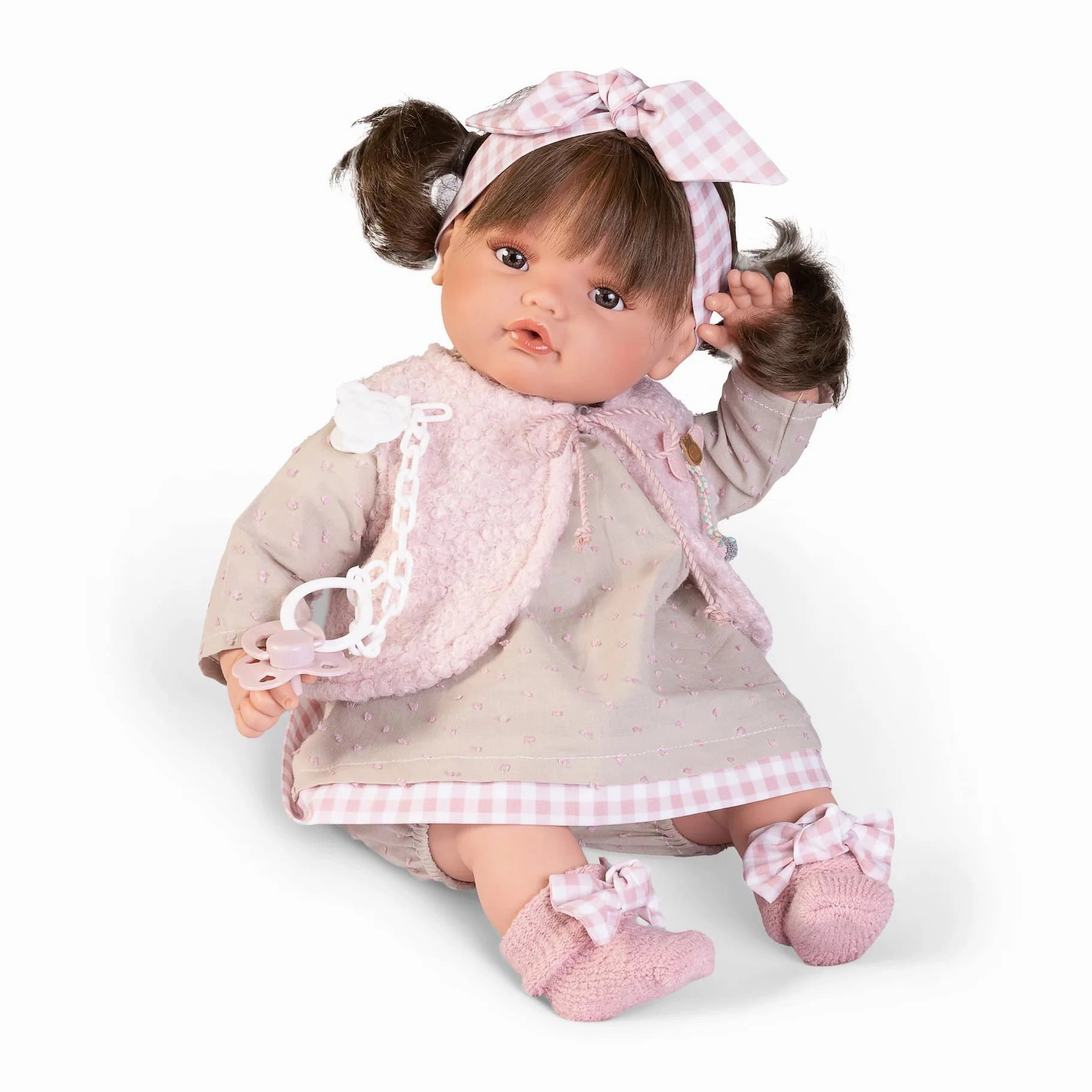 Antonio Juan 16382 Beni Tears Doll 42cm with Vest Famous Scientist