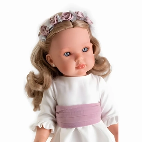 Classroom Decor Anime Series Antonio Juan 28223 Bella Communion Doll with Blonde Hair 45cm