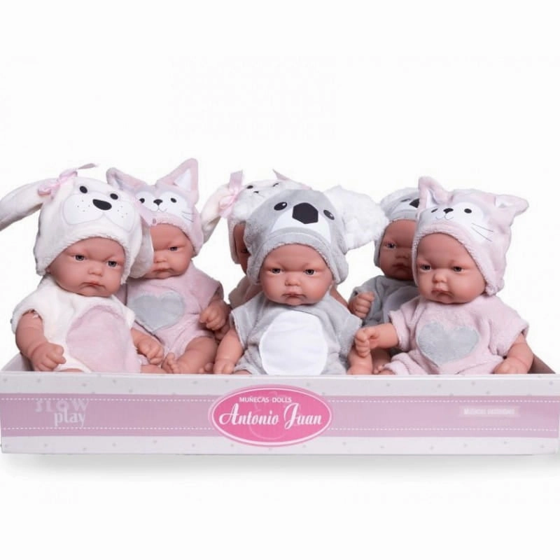 Antonio Juan 84098 Pitus Gender Sexed Baby Doll - Assorted Media Attention Egyptian Art