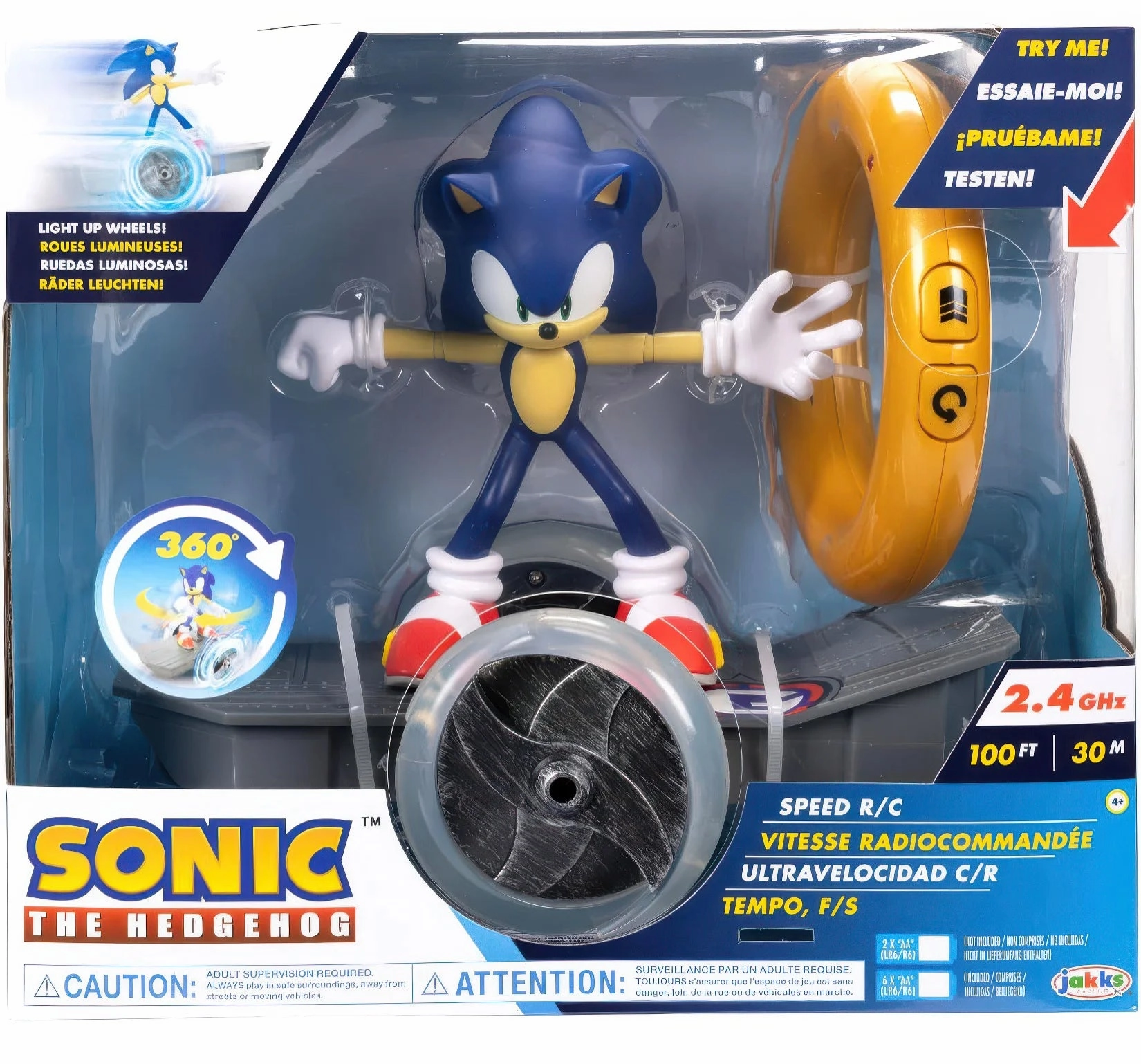 Sonic the Hedgehog Speed R/C Skateboard Vinyl Toy Scandinavian design