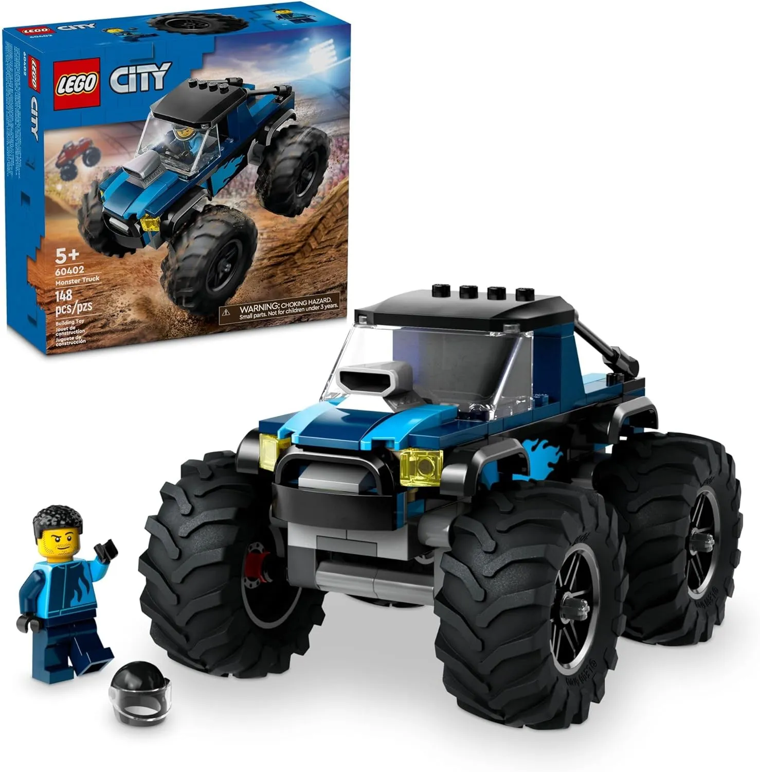 Chibi Figure Lego 60402 - City Monster Truck