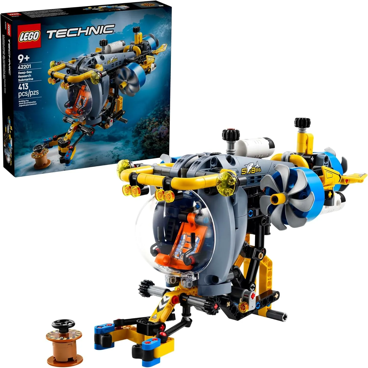 Lego 42201 - Technic Deep-Sea Research Submarine Ghostly Ornaments