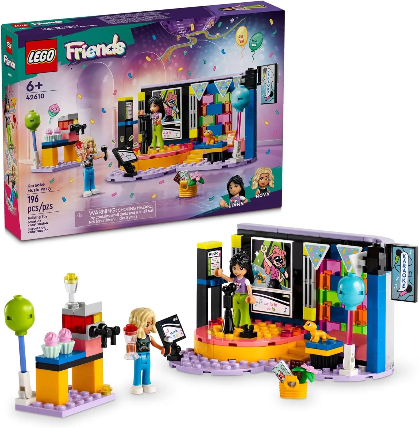 Lego 42610 - Friends Karaoke Music Party Egyptian Art Train Model
