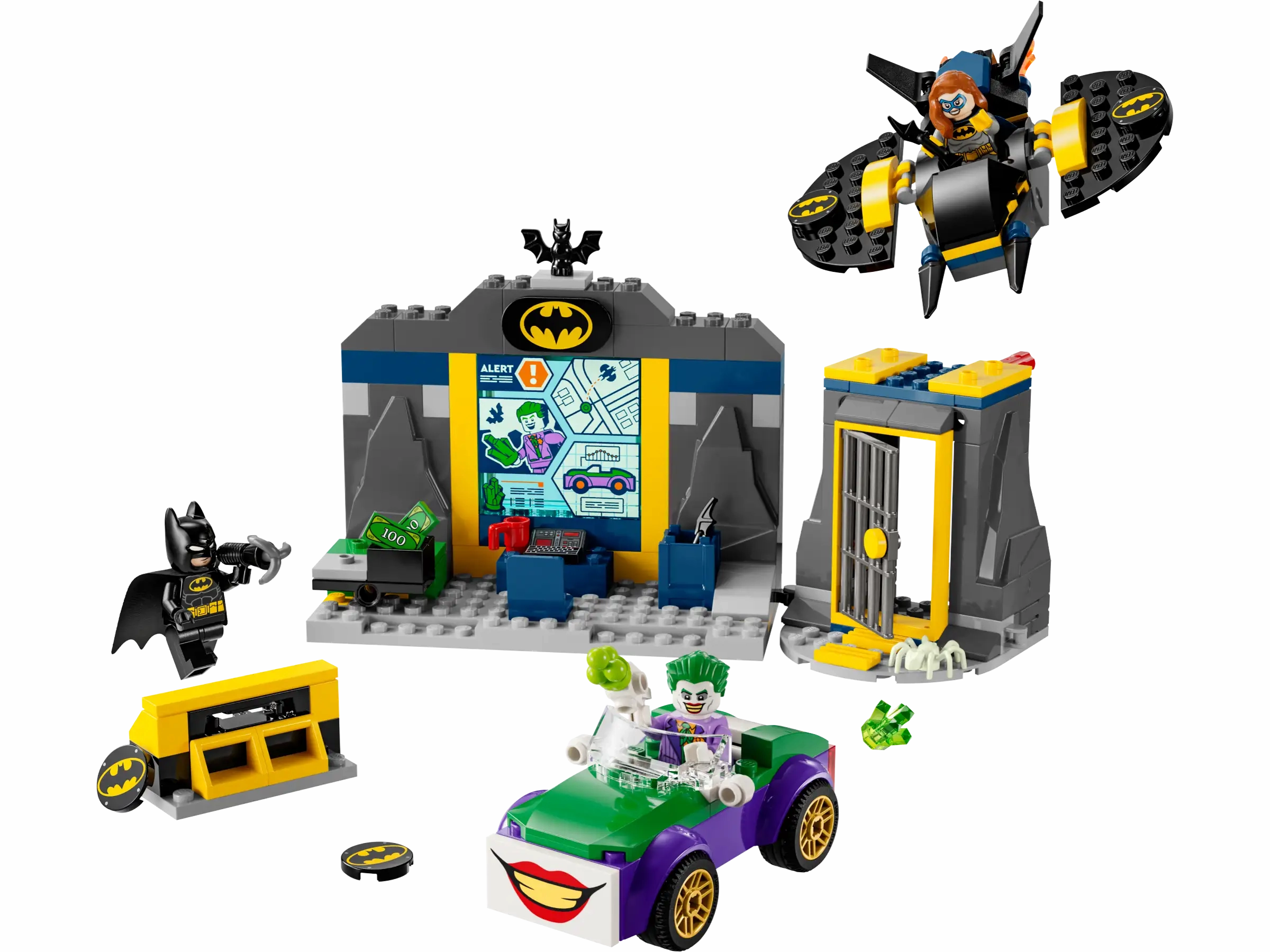 Hero Model LEGO 76272 DC The Batcave? with Batman?, Batgirl? and The Joker?