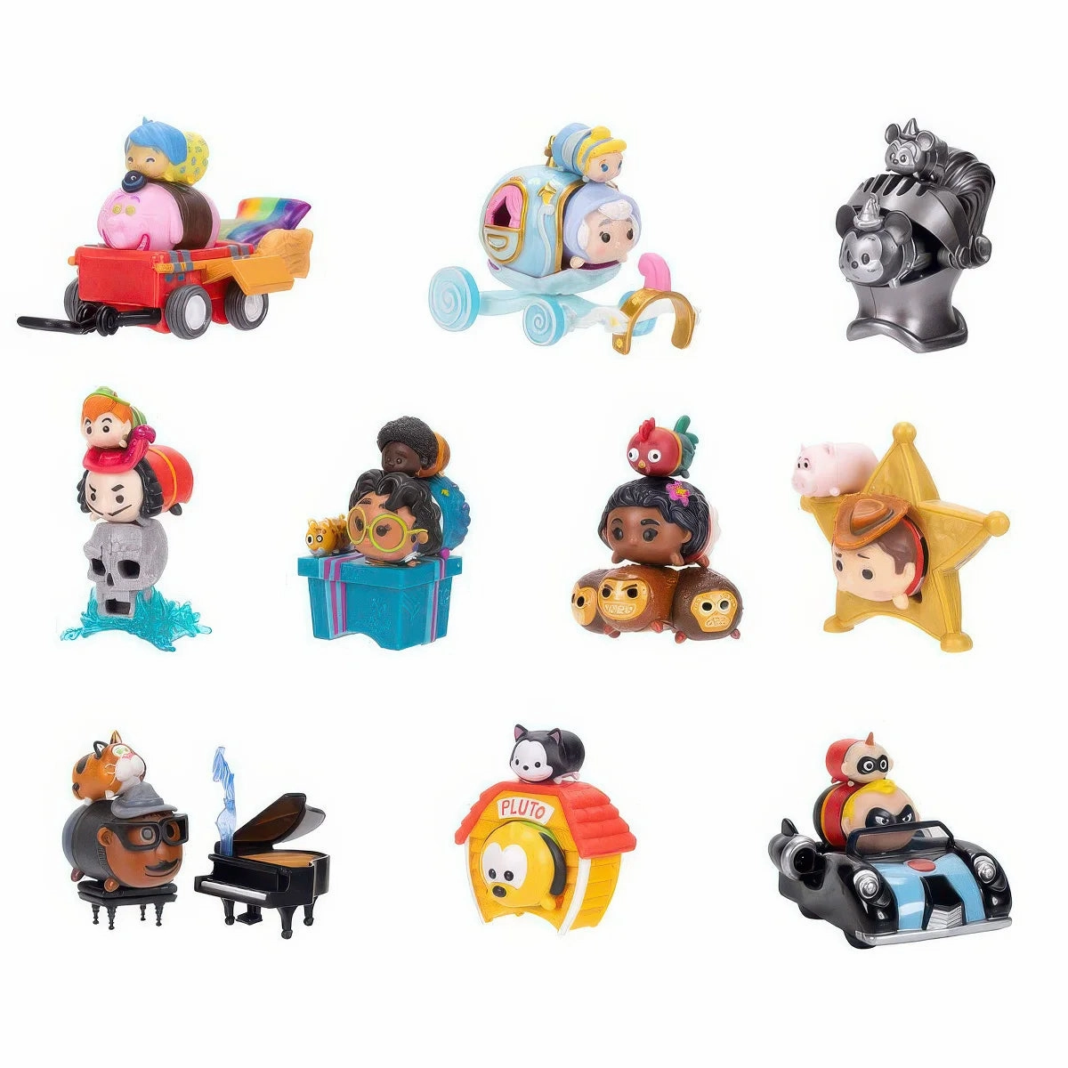 Disney 100th Anniversary Tsum Tsum Series 5 Assorted Surprise Figure Impressionist Art