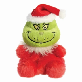 Everyday Use Palm Pal Santa Grinch 13cm Soft Toy