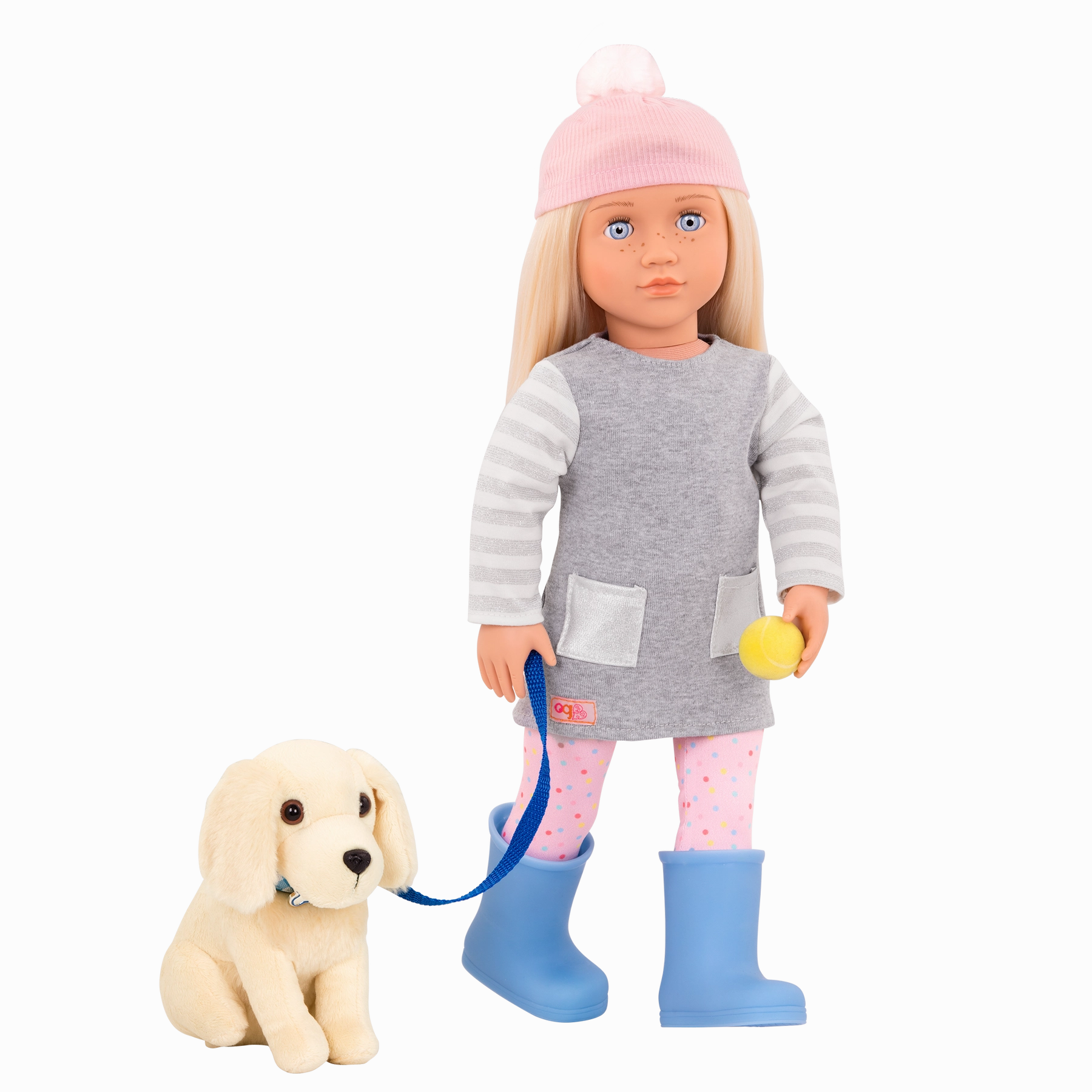 Villain Figure Retro Game Our Generation Megan 46 cm Doll & Pet Set