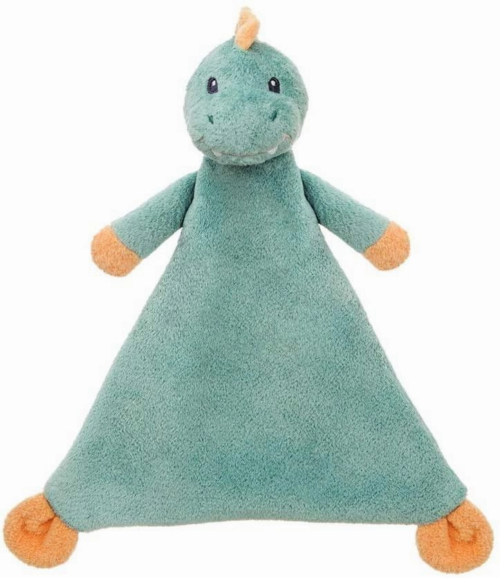 AURORA 61262 Dion Dinosaur Comforter Blankie Battle Hero