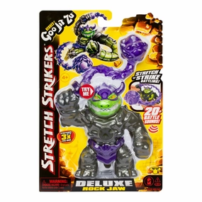 Heroes of Goo Jit Zu Stretch Deluxe Hero Figure - Rockjaw Heritage Collection