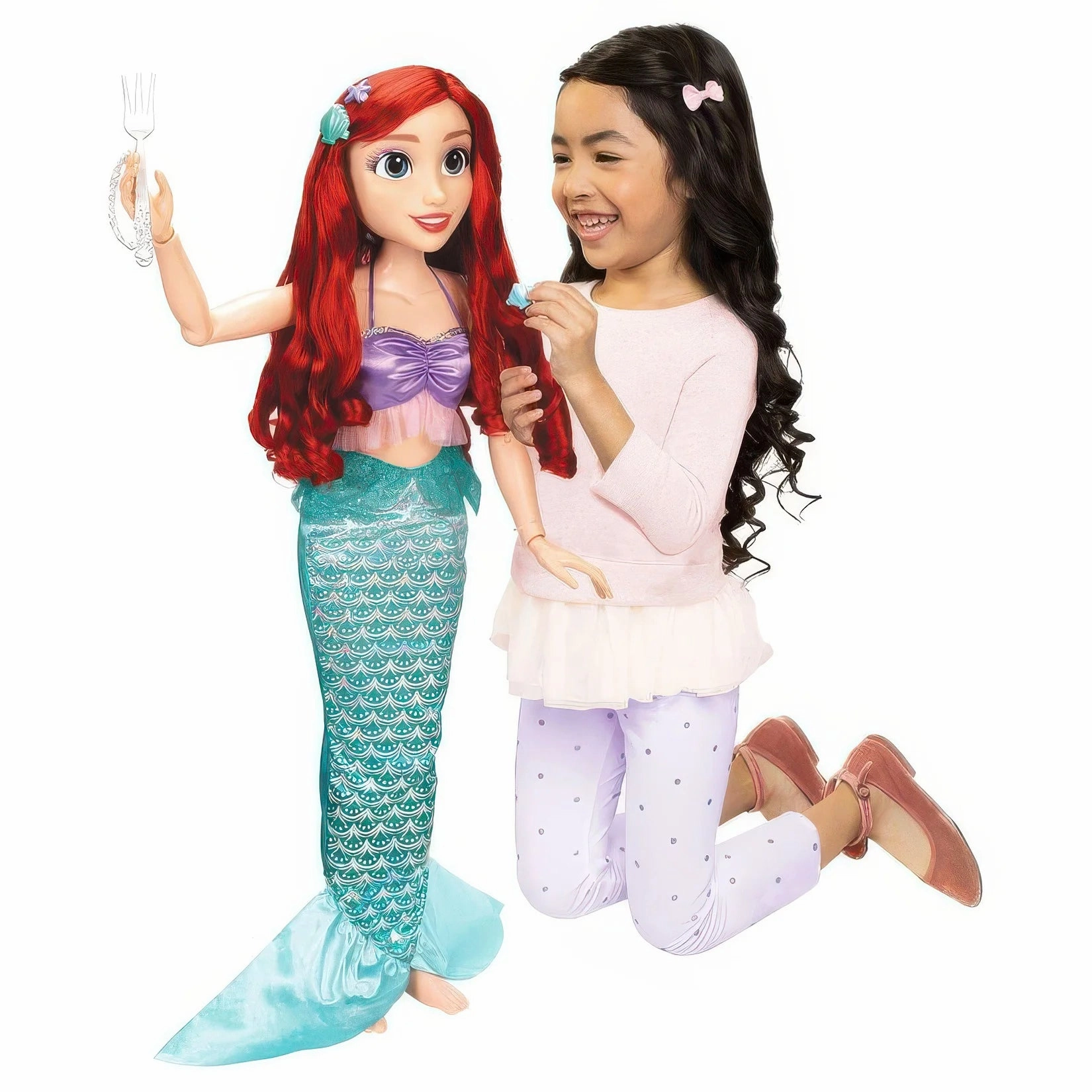 Disney Little Mermaid Ariel Doll 80cm Geek Culture Shelf Display