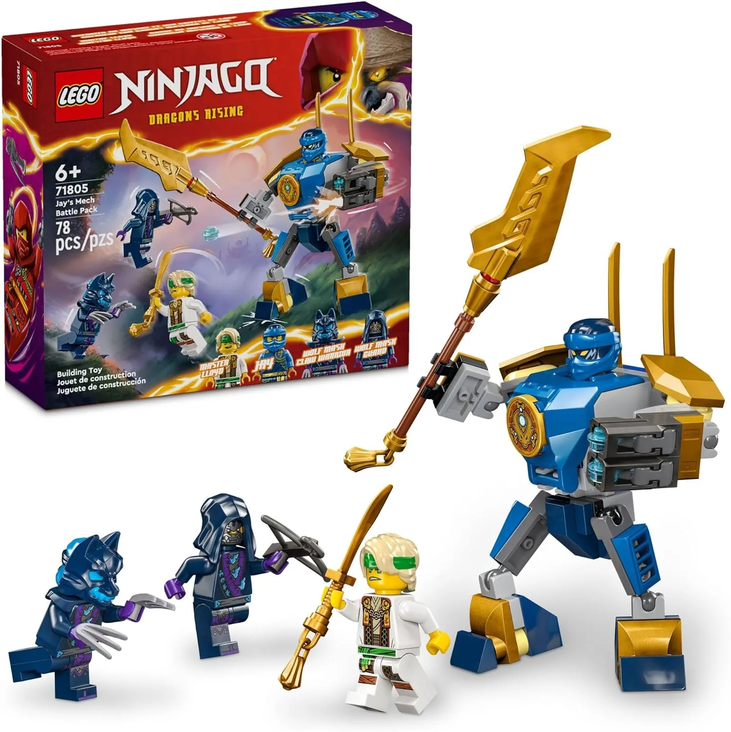 Lego 71805 - Ninjago Jay??s Mech Battle Pack Jungle Beast