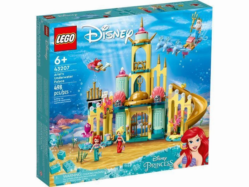 LEGO 43207 Disney Ariel??s Underwater Palace Mythical Animal