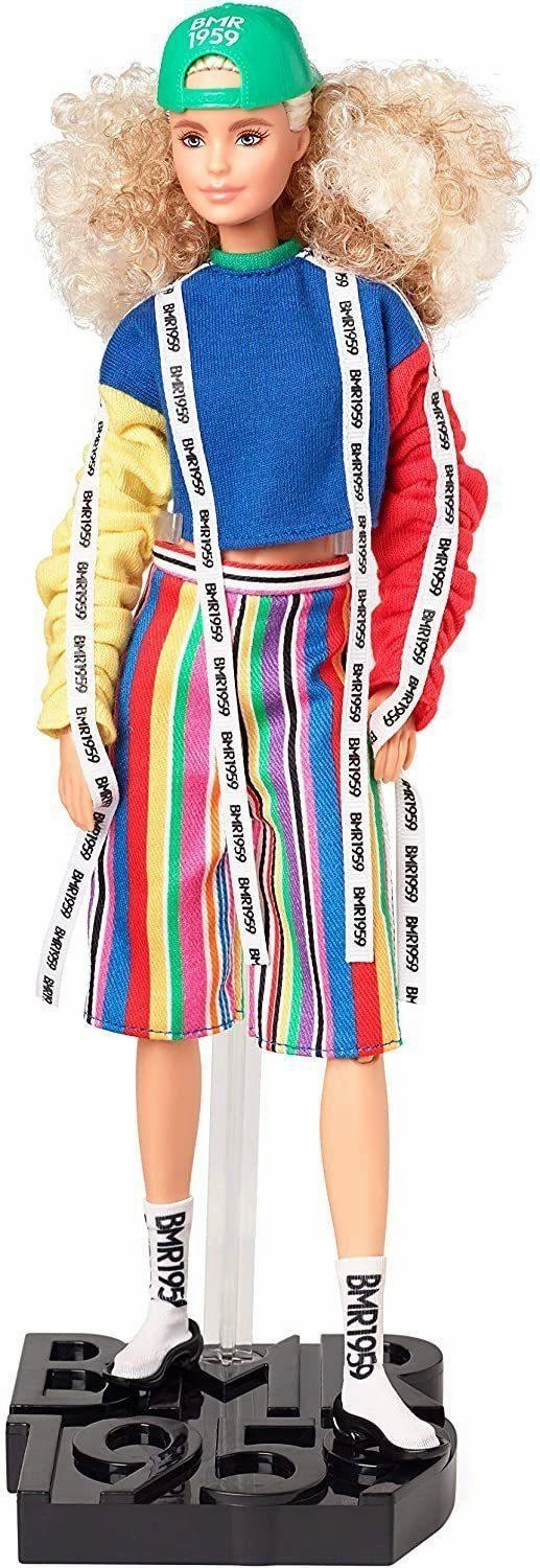 Game Room Barbie GHT92 BMR1959 Fashion Doll with Curly Blonde Hair