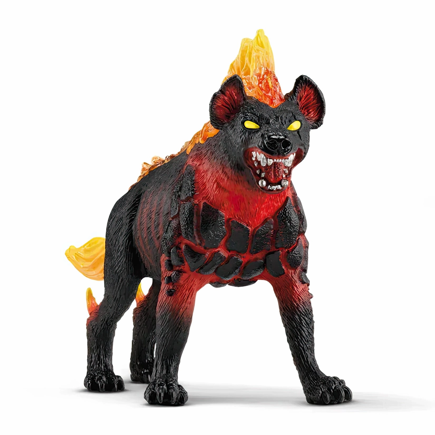 Child Safe Schleich 42674 Battlecave Lava Hyena Action Playset