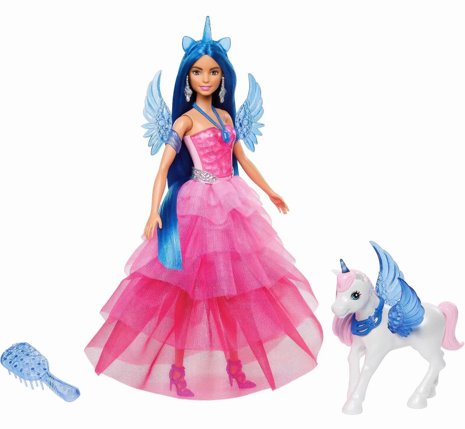 Barbie A Touch of Magic Fashion Doll with Winged Unicorn Collectible Hero