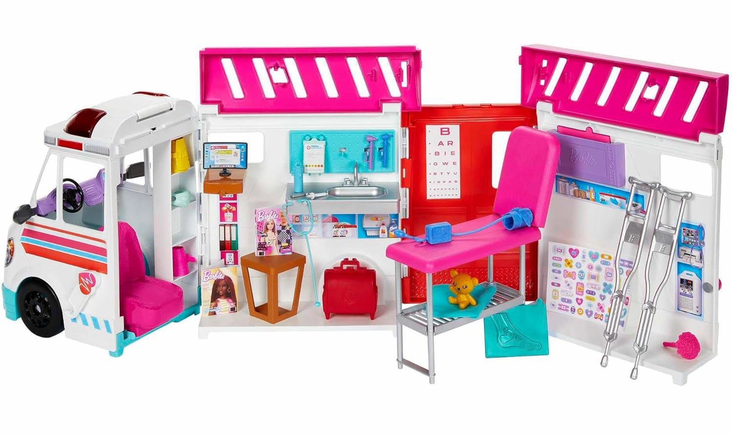 Monochrome Design Barbie Care Clinic Playset