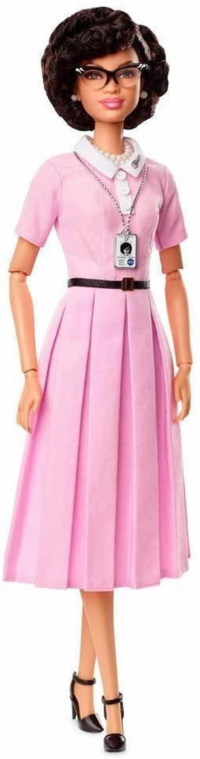 Barbie Collector FJH63 Inspiring Women Series Katherine Johnson Doll Animation Series National Treasure