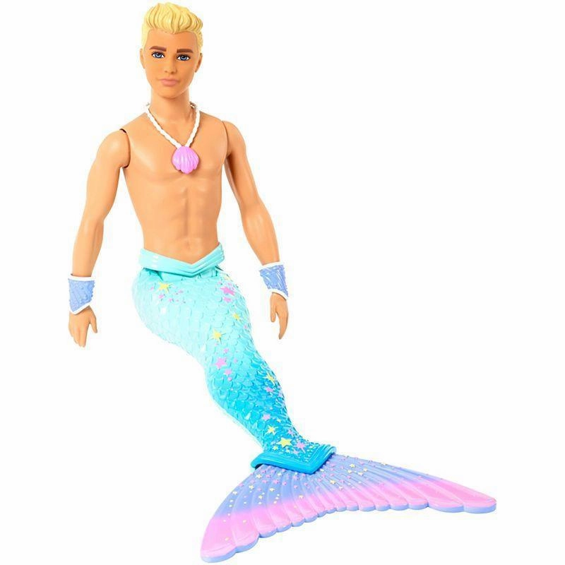 Themed Decor Barbie FXT23 Dreamtopia Merman Doll
