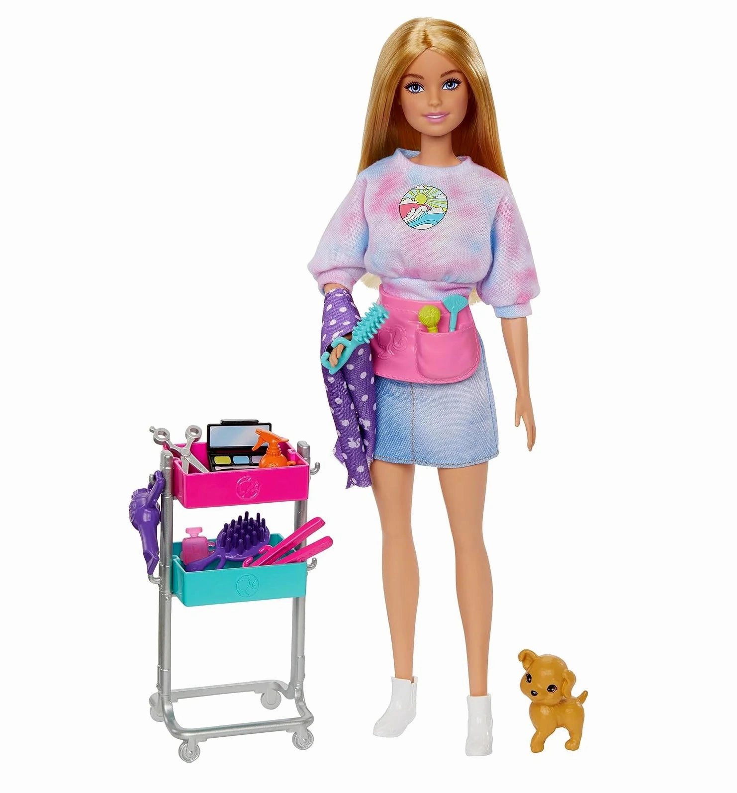 Modern Collectible Barbie Malibu Stylist Doll Playset