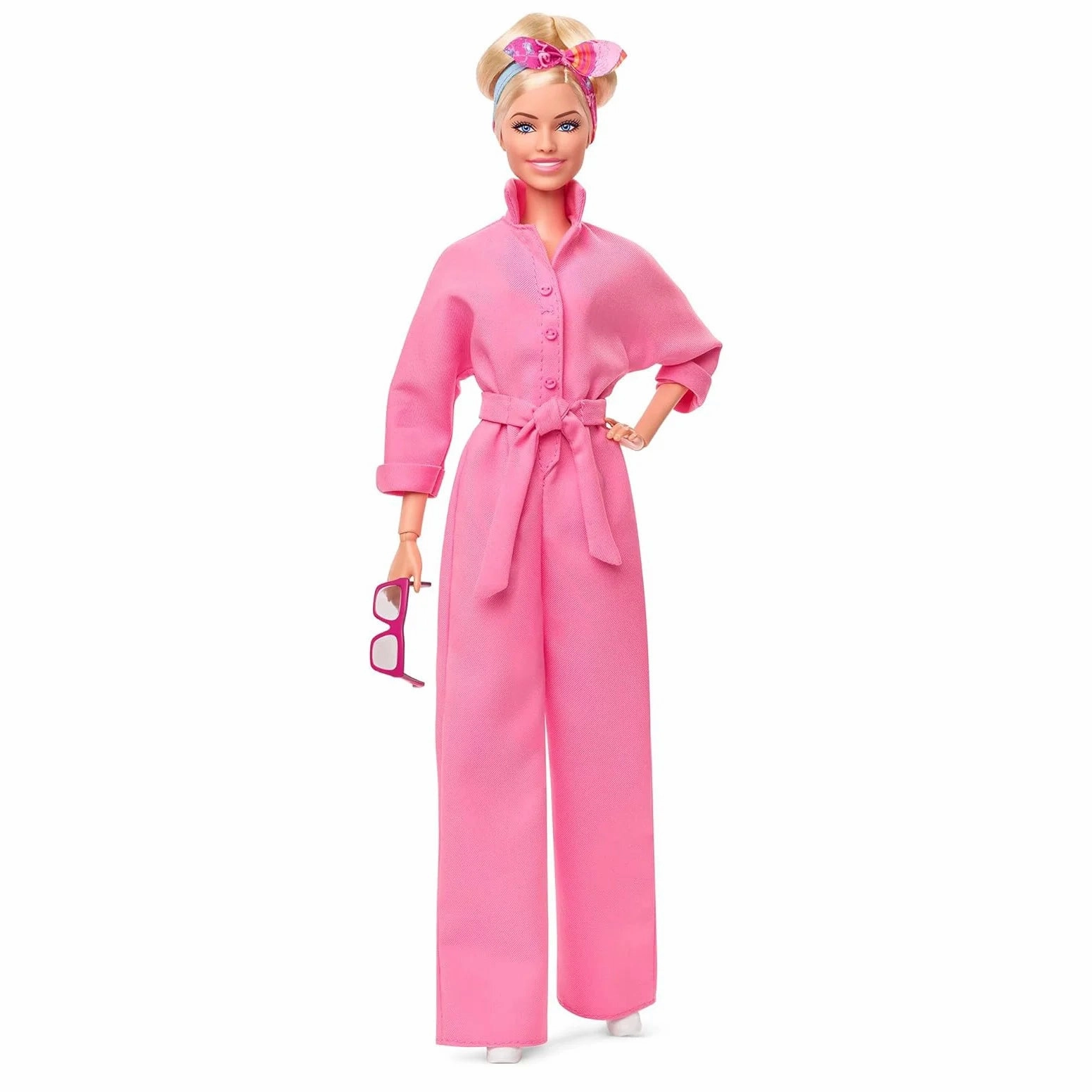 Handicraft Item Barbie The Movie Margot Robbie as Barbie: Doll in a Pink Jumpsuit