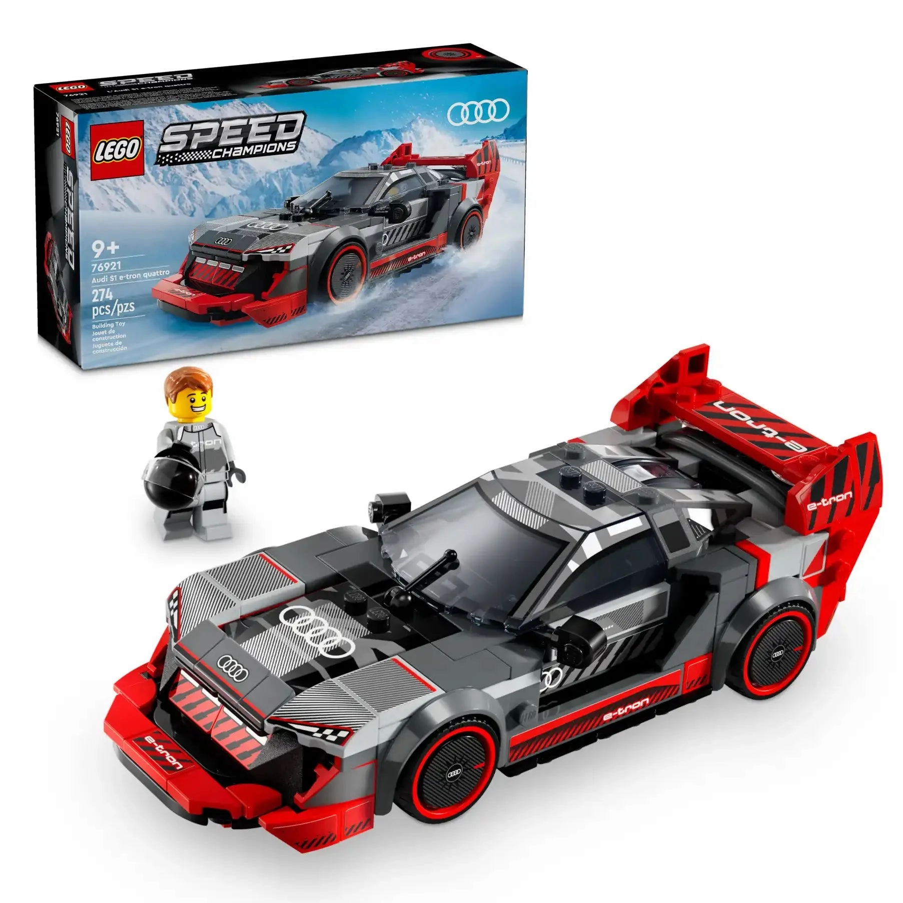 LEGO SPEED CHAMPIONS 76921 Audi S1 e-tron quattro Race Car Award winning