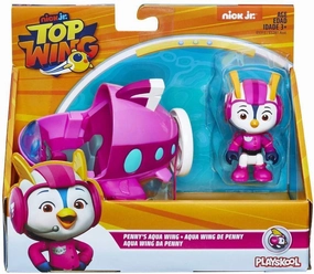 Top Wing Rod Mini Racer Figure with Attached Vehicle Native Art