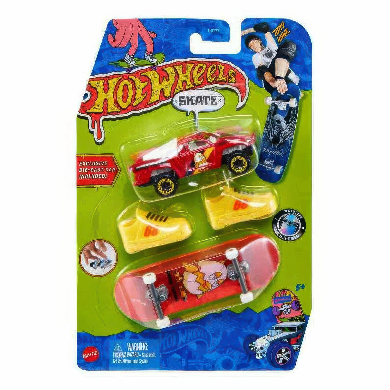 Music Icon Hot Wheels Skate Collector Skate Shoes & Car - Assortment