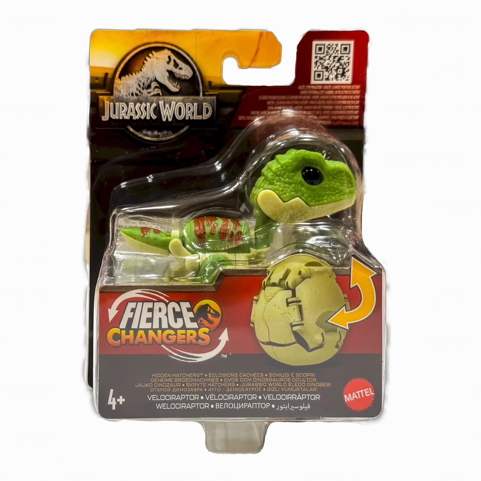 Plastic Model Jurassic World Hidden Hatchers Transforming Dinosaur Figures - Assorted